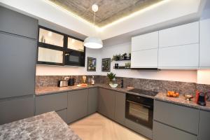 Enjoy a premium downtown apartment in a BRAND-NEW ART DECO BUILDING! Free parking!