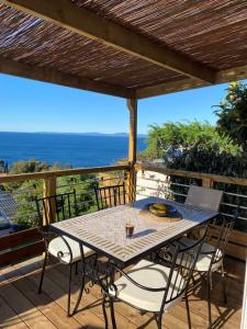 ST RAPHAEL- Mobile Home 3ch clim -MAGNIFIQUE VUE MER-ILE DOR - Plages et Piscine