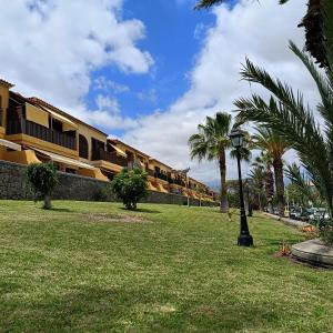 Yellow mountain in paradise