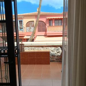 Yellow mountain in paradise