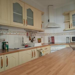 Yellow mountain in paradise