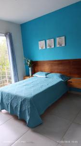 Casa turquesa en la riviera