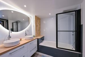 Maisons de vacances La Cormorane - 100m plage - Parking : photos des chambres
