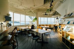 구레 シーサイド桂ケ浜荘 숙소 로비