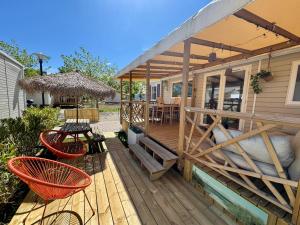 Un toit sur le bassin les viviers