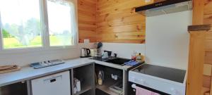 Chalets Le nid des Garrigues avec Jacuzzi prive : photos des chambres