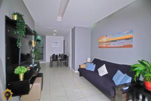 Amplo 2 Quartos com Vista Mar: 300m da Praia Copacabana