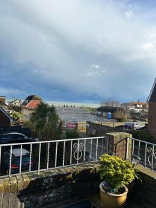 Modern, centrally located, beach view flat