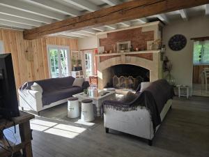 Maisons de vacances maison au calme avec piscine : photos des chambres