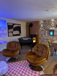 Maisons de vacances La Longere - Gite 4 etoiles : photos des chambres