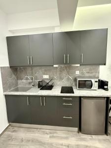 Pagrati Luxury Gray Studio-Chremonidou street