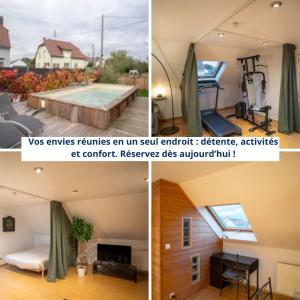 Bollwiller Modern Loft with Pool and Gym