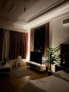 استيديو فاخر مريح مع مطبخ صغير بالرياض