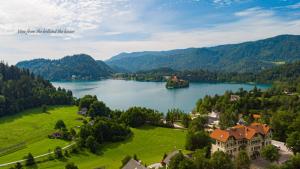 Apartment Mavrica Bled, quiet location, with a view of the lake