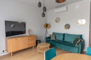 Apartament Ustka Holiday z sauną i ogrodem