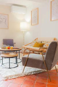 Deux chambres avec terrasse dans le centre ville dAix en Provence