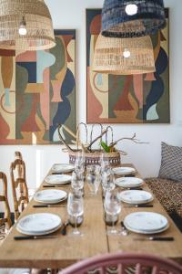 Maisons de vacances La Maison D-Ambre - Jacuzzi - Sauna- Clim : photos des chambres