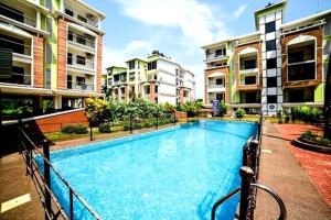 Luxury 2BHK Apartment with Swimming Pool near Candolim Beach