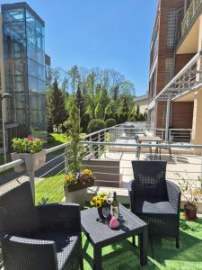 Apartament z tarasem Zeta Park