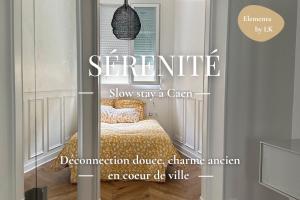 Appartements SERENITE Apartment 4 p Historic Normandy District : photos des chambres