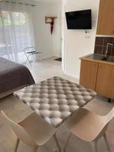 Appartements Beau studio 3 etoiles au bord du lac parking prive gratuit : photos des chambres