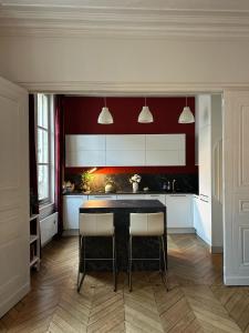 Appartements SERENITE Apartment 4 p Historic Normandy District : photos des chambres