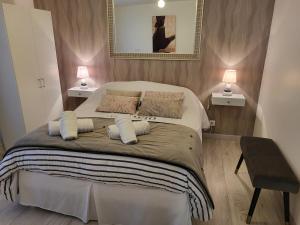 Maisons de vacances Gite 3 etoiles Lou Gaston : photos des chambres