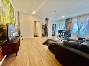 Apartment-Am-Stadtbrunnen,50m2,Küche,2 Schlafzimmer,Kfz Parkplatz,Terrasse,Waschmaschine