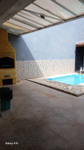 Casa para temporada com piscina