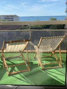 Appartement Eléa, Vue sur Mer, T1 sur Fréjus à 150m des plages