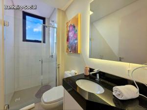 Novo Centro 2 quartos 2 banheiros e churrasqueira