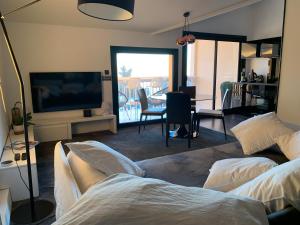 Appartements Loft vue Bassin Arcachon Marina de Cassy : photos des chambres