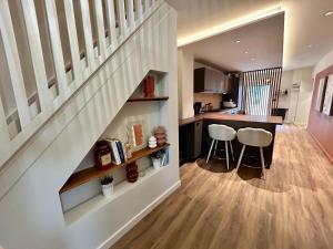 Villas Ferme renovee dans la region des lacs du Jura : photos des chambres