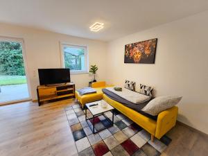 EcoCube Apartment in Rheine, 5pers, Küche, Wohnzim, Badezim