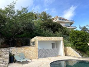 Villas Luxury Modern Provencal Villa Infinity Pool Epic Seaview near Cannes Festival-Ready : photos des chambres