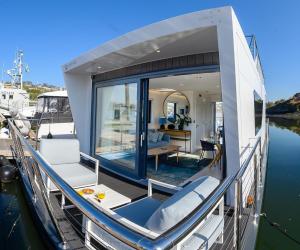Houseboat in Kinsale