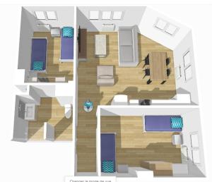 Appartements L-hirondelle, 4 p : Appartement 2 Chambres