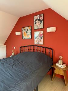 Maisons de vacances Loft house in Bayeux Historic Center : photos des chambres
