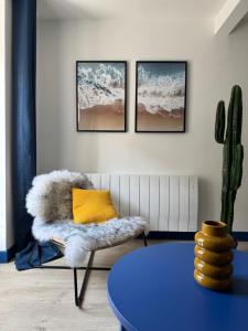 Maisons de vacances Loft house in Bayeux Historic Center : photos des chambres