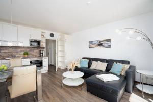 Villa Meeresrauschen Carpe Diem mit großzügiger Terrasse und extragroßem Strandkorb