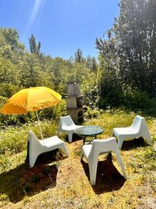 Appartement rétro nature avec jardin 15 min Toulouse centre
