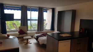 Appartements Belvedere Studio vue spectaculaire tout equipe : Appartement 1 Chambre