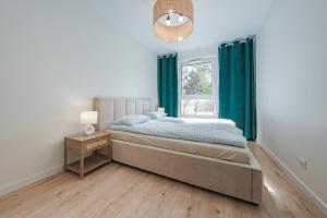 Hello Apartments Sea Salt Gdansk z ogrodkiem i prywatnym miejscem postojowym