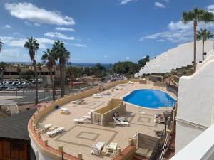 Costa Adeje Oasis Large Terrace with Sea View & Pool