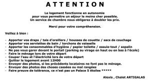 Appartements Chalet ARTIGALAS : photos des chambres