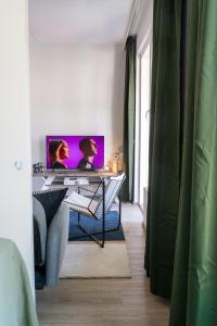 One bedroom apartment with parking and sauna