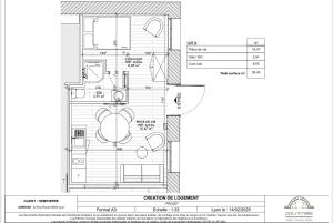 Appart'hotels Coeur Confluence T2 : photos des chambres