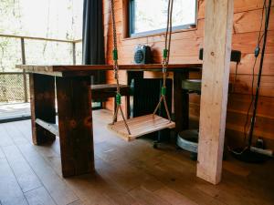 Cabane perchée - lac privé, spa & nature