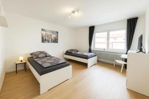 VAZ Apartments Freiheit 1 für Monteure und Fachkräfte, Küche, Balkon, TV, WLAN, Parkplatz, Autobahnähe