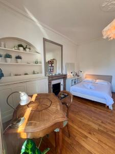 Appartements Casa Jaures - T4 style haussmannien - Proche gare - Place de parking : photos des chambres